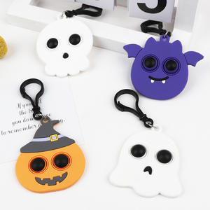 กระเป๋าเป้สะพายหลังพวงกุญแจผีฮาโลวีนมีเอกลักษณ์น่ารักอเนกประสงค์บรรเทาความเครียดสัตว์ฟันแทะ - Product Image 4