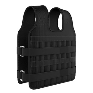 Ensemble de gilets de sport professionnels, gilet lesté, entraînement de course à pied, sac de sable, sangles pour les jambes et les mains, bloc de plomb invisible, sac en polyester - Product Image 1