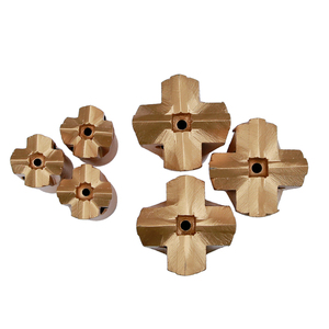 Bocado transversal afilado 46mm para 22 mm (7/8 ") Hex. Rod 7 ° Taper Angle Pequeno Buraco Blasting Rock Broca - Product Image 3