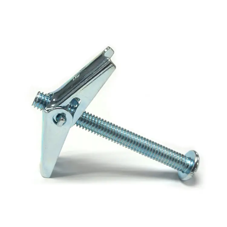 Durable Stainless Steel Winged Gravity Spring Butterfly Toggle Anchor With Wing Fastener Anchor
