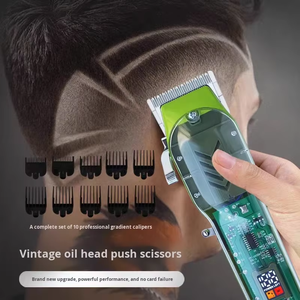 Máy cắt <span class=keywords><strong>2025</strong></span> xu hướng cắt tóc pin tông đơ Pro Máy cắt tóc jrl sạc - Product Image 2