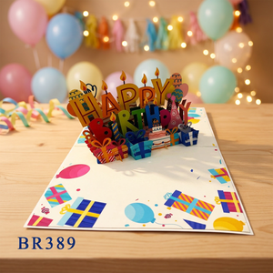 Viet-craft Washable 3D Handmade Custom Size Love Theme Paper Cutting for Happy Birthday - Product Image 4