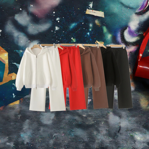 Sudaderas con Capucha Unisex Extra Grandes de Invierno, de Felpa, Anti-Pilling, con Cierre, Personalizables, Gruesas, para Bordar, 340g - Product Image 3