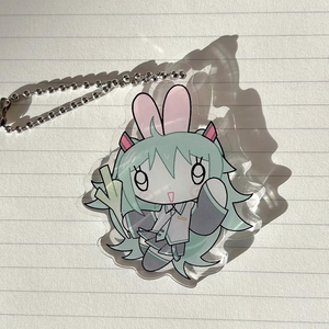 Acrylic Dog Tag Shaker quyến rũ llaveros giá tùy chỉnh nhựa nhựa Phụ kiện thiết kế quyến rũ Acrylic Keychain - Product Image 2