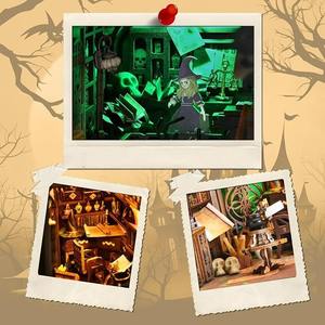 Волшебное зелье, набор для книг и уголков, 3D мини-Алхимик, лабораторная книжная полка, вставка, фантастический декор для любителей книг и коллекционеров - Product Image 6