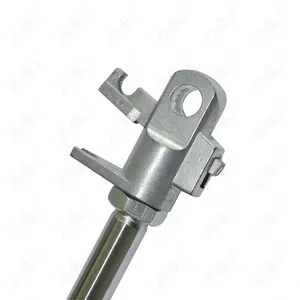 Double control locking gas spring for adjust bed chair sofa
