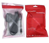 Adaptateur de câble d'alimentation USB Micro vers OBD-II à 90 degrés pour caméra embarquée avec bouton interrupteur pour mode ACC 24 heures
