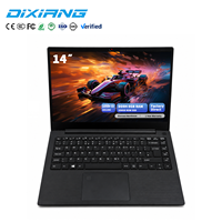 Nouveauté DIXIANG Ordinateur portable 14 pouces Intel I3-10110U 8 Go de RAM DDR4 512 Go de SSD PC de bureau avec grande capacité de stockage Ordinateur portable commercial en option