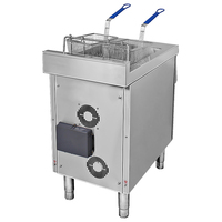 Freidora Eléctrica Industrial Lestov LT-ZLII-E110 de 10KW para Pollo Frito y Papas, para Restaurantes y Cocinas Comerciales