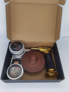 Cocktail fumatore UFO Box Owith coperchio <span class=keywords><strong>Ork</strong></span> 4 sapori trucioli di legno butano torcia Set per whisky Drink Factory - Product Image 6
