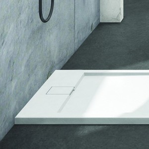 Kamalu KR1000 80x120 piatto doccia in resina con effetto pietra per la tua doccia - Product Image 6