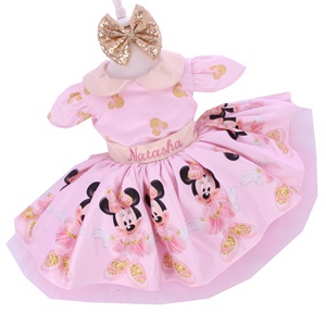 Mameluco de Alta Calidad para Bebés Niñas, Ropa de Recién Nacido, Diseño Personalizado, Moderno, 100% Algodón de Lujo para Fiestas - Product Image 4