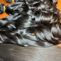 Gran Stock de Paquetes de Cabello Natural 12A, Extensiones de Cabello Humano Virgen Vietnamita con Ondas Corporales y Cutícula Alineada