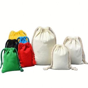 Sacs cadeaux en tissu biologique réutilisables avec cordon de serrage en lin et coton, logo personnalisé Ulikeke, pas cher - Product Image 1