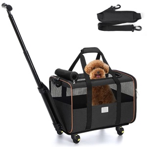 Sacs de <span class=keywords><strong>transport</strong></span> pour animaux de compagnie à parois souples OEM/ODM, sac de <span class=keywords><strong>transport</strong></span> pour <span class=keywords><strong>chien</strong></span>, sac de <span class=keywords><strong>transport</strong></span> pour chat avec chariot, <span class=keywords><strong>transport</strong></span> 2 en 1, sac de <span class=keywords><strong>transport</strong></span> pour chiens et chats, sacs à roulettes - Product Image 5