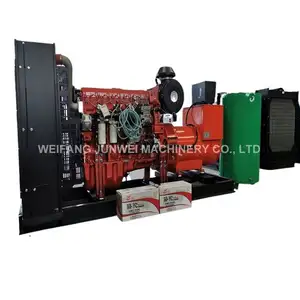 Vlais Engine Soundproof 6LTAA8.9-G2 180kw Mobile Wheels Diesel Genset 225kva power generator with automatic transfer switch