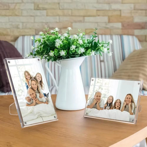 Đứng miễn phí máy tính để bàn hiển thị theo chiều ngang hoặc theo chiều dọc trong suốt Acrylic hình ảnh từ khung ảnh với đứng - Product Image 6