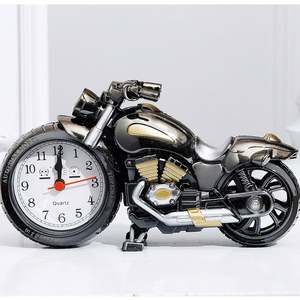 Reloj Despertador de Escritorio con Diseño Retro de Motocicleta, Portátil, Funciona con Pilas, Regalo Perfecto para Niños y Amigos, Relojes Digitales y Analógicos - Product Image 2