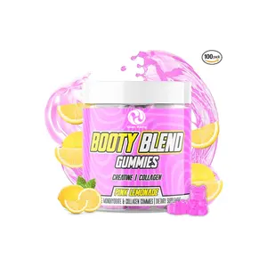 Layanan kustom OEM Big Butt boty Growth suplemen pembuat otot BBL Gummies untuk wanita