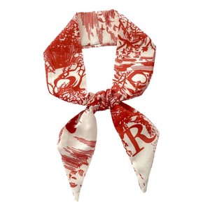 Haute qualité doux longue écharpe personnalisé Style coréen nouveau 26 lettres mince sac étroit accompagnant cadeau cravate cheveux ceinture Joker cravate - Product Image 5