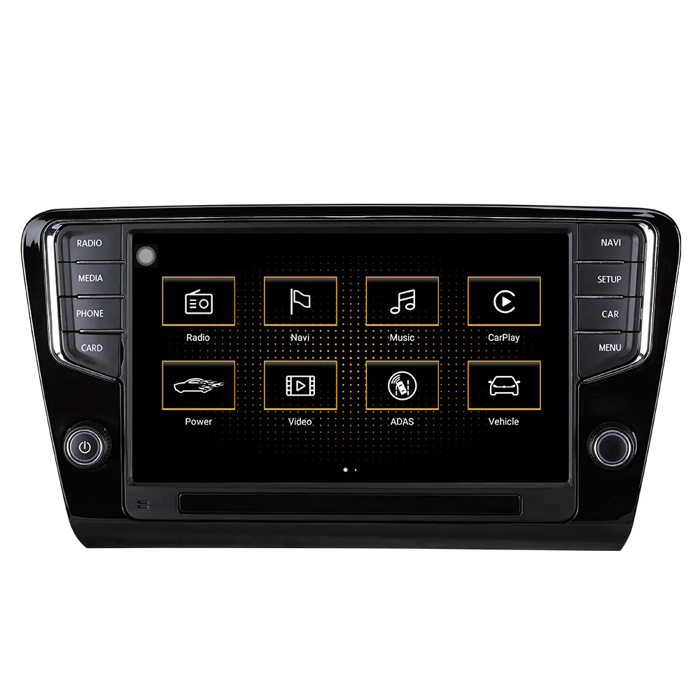 אנדרואיד 9 אוקטה Core רכב סטריאו GPS ניווט נגן DVD לרכב סקודה אוקטביה A7 MIBIV-914