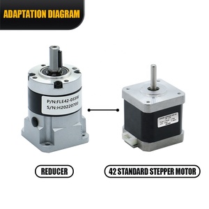 5:1 4:1อัตราส่วน30arcmin 10:1ที่มีอัตราส่วนของ NEMA 17 FLE42ลดดาวเคราะห์สำหรับ NEMA 17สเต็ปเปอร์มอเตอร์ Nema17กระปุกเกียร์ดาวเคราะห์ - Product Image 4