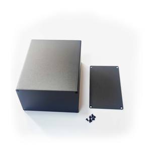 Panel de alarma de caja de aluminio de 75 * 127-150mm con <span class=keywords><strong>Editor</strong></span> de carcasa de aluminio con carcasa de instrumento de caja de alimentación de carcasa de aluminio - Product Image 2