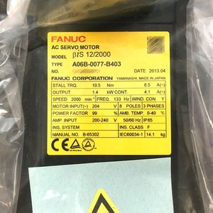 A06B-2077-B403 Accesorios para Sistema de Máquina FANUC, Motor Original Nuevo con Garantía de un Año - Product Image 2