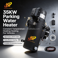 OkyRie Calentador de Agua Marino Hidrodiésel 220V 240V 30kw 35kw, Calentador de Agua de Estacionamiento 12v 24v, Sistemas de Aire Acondicionado