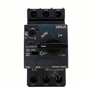 เบรกเกอร์มอเตอร์ SIRIUS 50/60 Hz ของแท้ใหม่เอี่ยม รุ่น 3RV6021-4DA10 - Product Image 1
