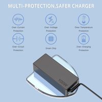 Cargador USB C de 100W, Cargador Universal para Portátiles Compatible con Lenovo ThinkPad, HP, Dell, Asus, Acer, Google Series, Cable de Alimentación Tipo C