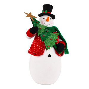 Holiday Snowman Figurine Personalized <b>Large</b> Backdrop Photography New Original <b>Christmas</b> Decorations Luxury - Product Image 3