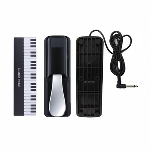 Pédale de sustain universelle pour piano, interrupteur au pied pour clavier numérique, accessoire pour synthétiseur MIDI, portable, en plastique durable - Product Image 1