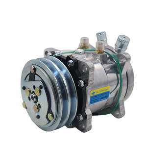 Compresor de Aire Acondicionado para Automóvil, Compresor de AC Automotriz de 24V Universal - Product Image 2