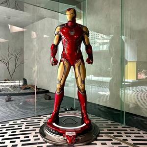 Gran oferta Mar_vel figura de película de acción MK7 MK85 Ironman estatua superhéroes 1/1 moldes escultura <span class=keywords><strong>Iorn</strong></span> hombre artesanías de resina para Decoración - Product Image 6