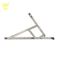 Charnière de fenêtre à battant Upvc en acier inoxydable et plastique au design moderne, fermeture en douceur, inclinaison et rotation par friction pour quincaillerie de porte