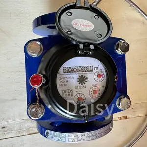 Penjualan terlaris <span class=keywords><strong>ISO</strong></span> Dry Dial RS485 pengukur aliran DN80 1.5 inci Pulse meteran air mekanik Woltman pengukur air - Product Image 2