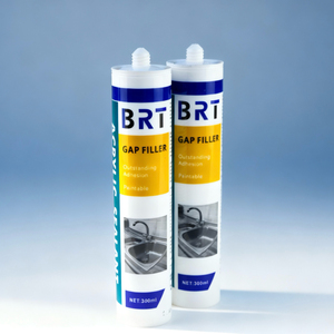 Fast-Drying 300ml <b>Silicone</b> Premium Grade Sealant-High Adhesion for Window Door for Filling & Woodworking - Product Image 1