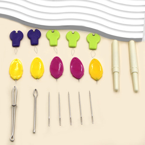 Kit de Costura Multifuncional Práctico de 19 Piezas, Enhebrador de Agujas de Plástico, Destapillador, Agujas de Coser a Mano <span class=keywords><strong>para</strong></span> Bordado y Manualidades en el Hogar - Product Image 4