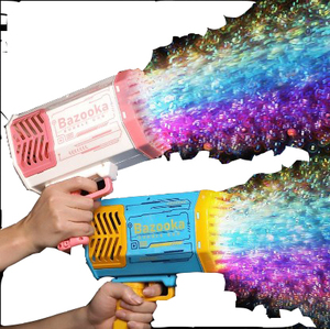 Vente en gros <span class=keywords><strong>de</strong></span> 69 lance-roquettes Jouet à bulles en plastique <span class=keywords><strong>Jeux</strong></span> d'été Pistolet à bulles <span class=keywords><strong>de</strong></span> <span class=keywords><strong>savon</strong></span> automatique pour enfants Jouets d'extérieur Super Large - Product Image 3