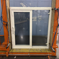 Fenêtres coulissantes en PVC certifiées AAMA NFRC, qualité entrepreneur, norme nord-américaine P80, avec fourniture pour projets de construction