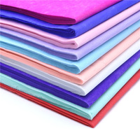 Papier de soie biodégradable personnalisé en gros, 17 g/m², coloré, pour emballage DIY de mariage/fleurs, vêtements, chaussures, cadeaux