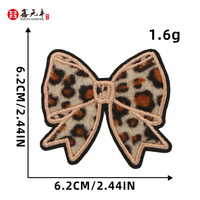 Patchs thermocollants en PVC écologique à imprimé léopard et broderie de lettres, 26 lettres de l'alphabet, Cœur, Étoile, Nœud, Éclair, pour appliques DIY sur vêtements et chapeaux
