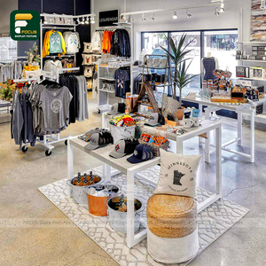 Mobilier d'affichage pour magasin de vêtements contemporains Structure centrale du porte-vêtements Boutique Support suspendu pour vêtements - Product Image 3