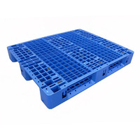 Palette en plastique empilable, palette en plastique robuste pour usage industriel, palette en plastique HDPE de grande taille pour entrepôt