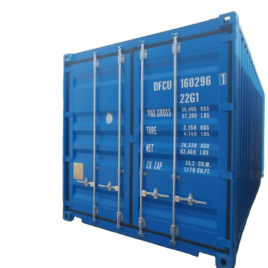 Favorable price iso standard shipping sea container 20 ft high cube dry container