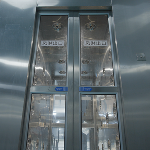 Douche d'air en acier inoxydable personnalisable avec porte automatique pour l'industrie alimentaire, pharmaceutique et électronique - Product Image 4