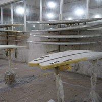 Kitesurf Wakesurf Construction sandwich de qualité en carbone/fibre de verre Personnaliser le panneau d'aluminium