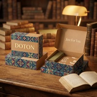 Boîte d'expédition en carton ondulé personnalisée avec rabat auto-adhésif, emballage pliable en gros pour l'expédition de livres en ligne