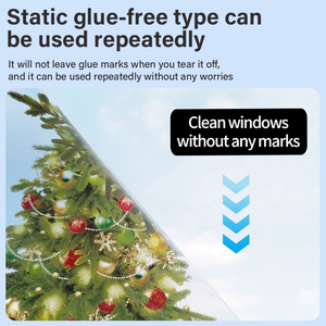 Vinilos Adhesivos <span class=keywords><strong>para</strong></span> Ventanas, Impresión <span class=keywords><strong>de</strong></span> Adhesivos Estáticos, Adhesivos Navideños Removibles <span class=keywords><strong>para</strong></span> Ventanas, Adhesivos Electrostáticos <span class=keywords><strong>para</strong></span> Vidrio, Venta al por Mayor <span class=keywords><strong>de</strong></span> Fábrica - Product Image 5